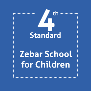 Zebar Std 4 Textbook and Notebook Set (with Binding)