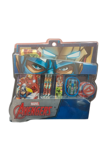 Kids Avengers Printed Pencil Box Gift Set