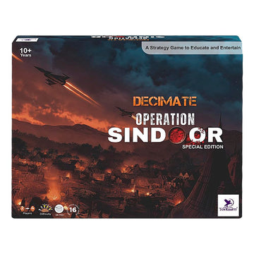 Operation Sindoor Special-Edition Board & Memory Game with Bonus Comic Book, Strategic Family Gameplay for Kids 10+, Teens & Adults