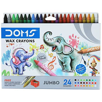 DOMS Jumbo Wax Crayons