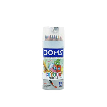 DOMS Colour Pencil Round Tin Pack