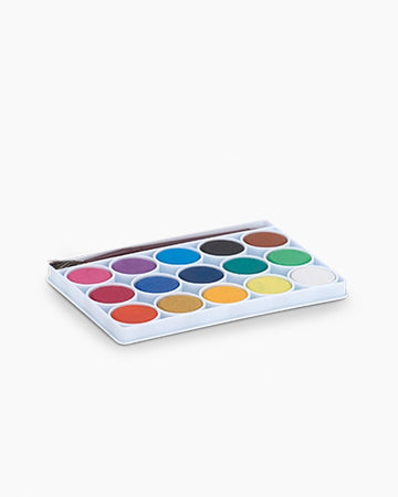 Camel Water Colours Assorted box of cakes, 15 shades, Junior