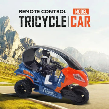 Remote Control Stunt Tricycle with Smoke Function