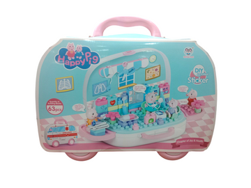 Happy Pig DIY Doctor Set Included Sticker