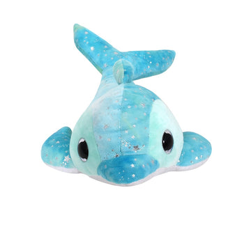 Big Plush Stuffed Glitter Eye Dolphin Soft Toy