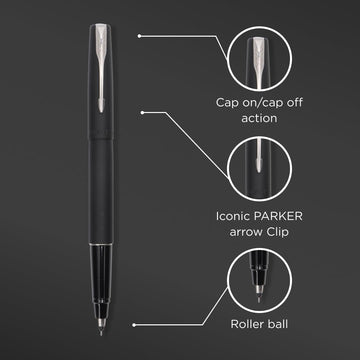 Parker Frontier Matte Black Ball Pen