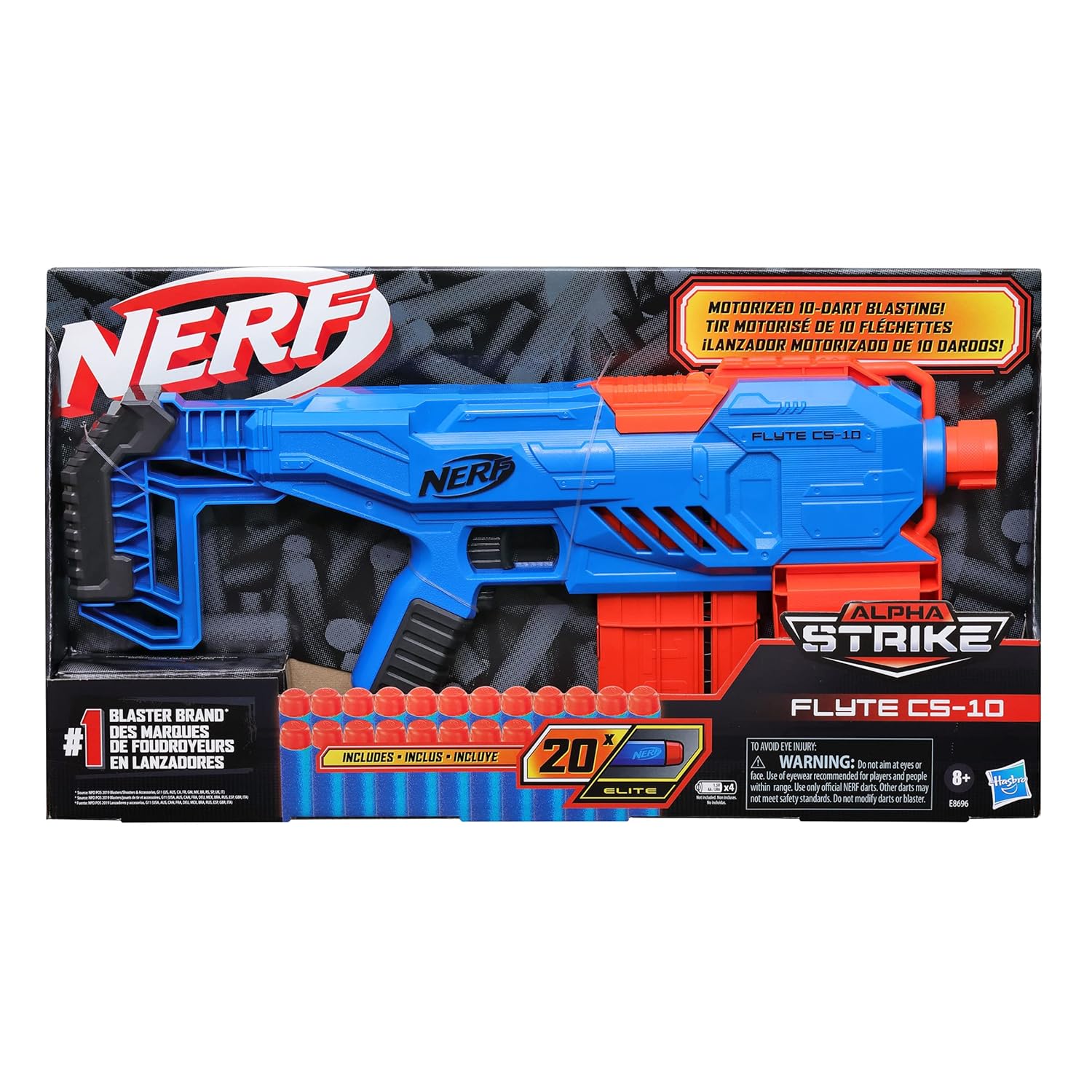Pistolas Nerf Elite Lanzador Nerf Alpha Strike Alpha Strike Big