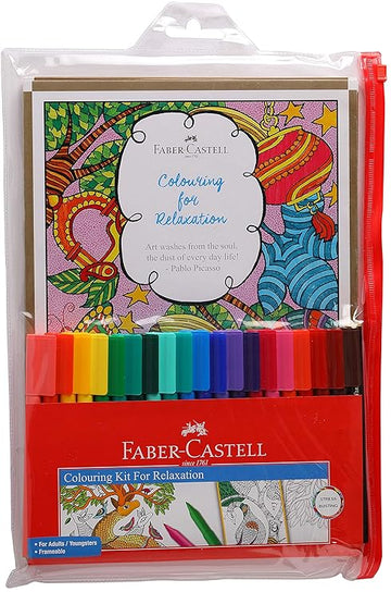 Faber-Castell Coloring For Relaxation Kit