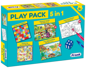 Frank Play Pack 5 in 1 with 2 Jigsaw Puzzles