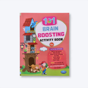 Navneet 101 Brain Boosting Activity Book – Preschool Kids (Age 4+)