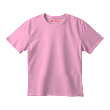 OI Baby Pink Plain T-shirt