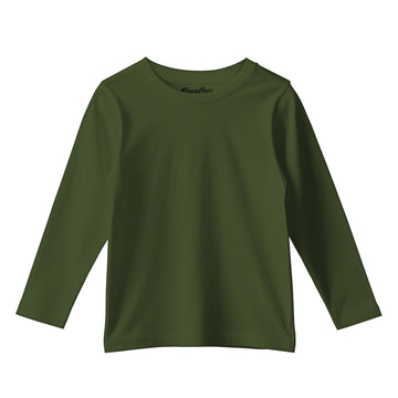 OI Green Plain T-shirt