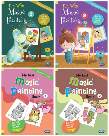 Navneet Magic Painting Book Set of 4 Books