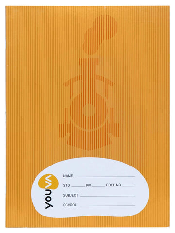 Medium Square Youva Soft Bound Jumbo Notebook (18cmX24cm) Pack of 6