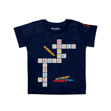 Mommy Loves Me Daddy Adores Me Unisex T-shirt