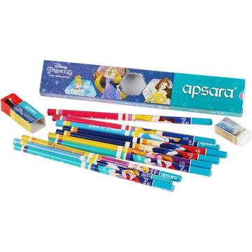 Apsara Disney Princess Extra Dark Pencils - (Pack of 2)