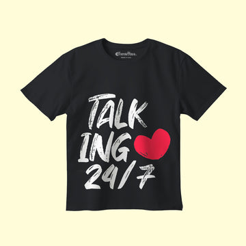 Talking 24X7 Half Sleeves T-shirt