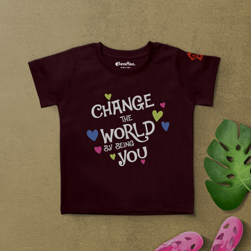 Change the World T-shirt For Girls