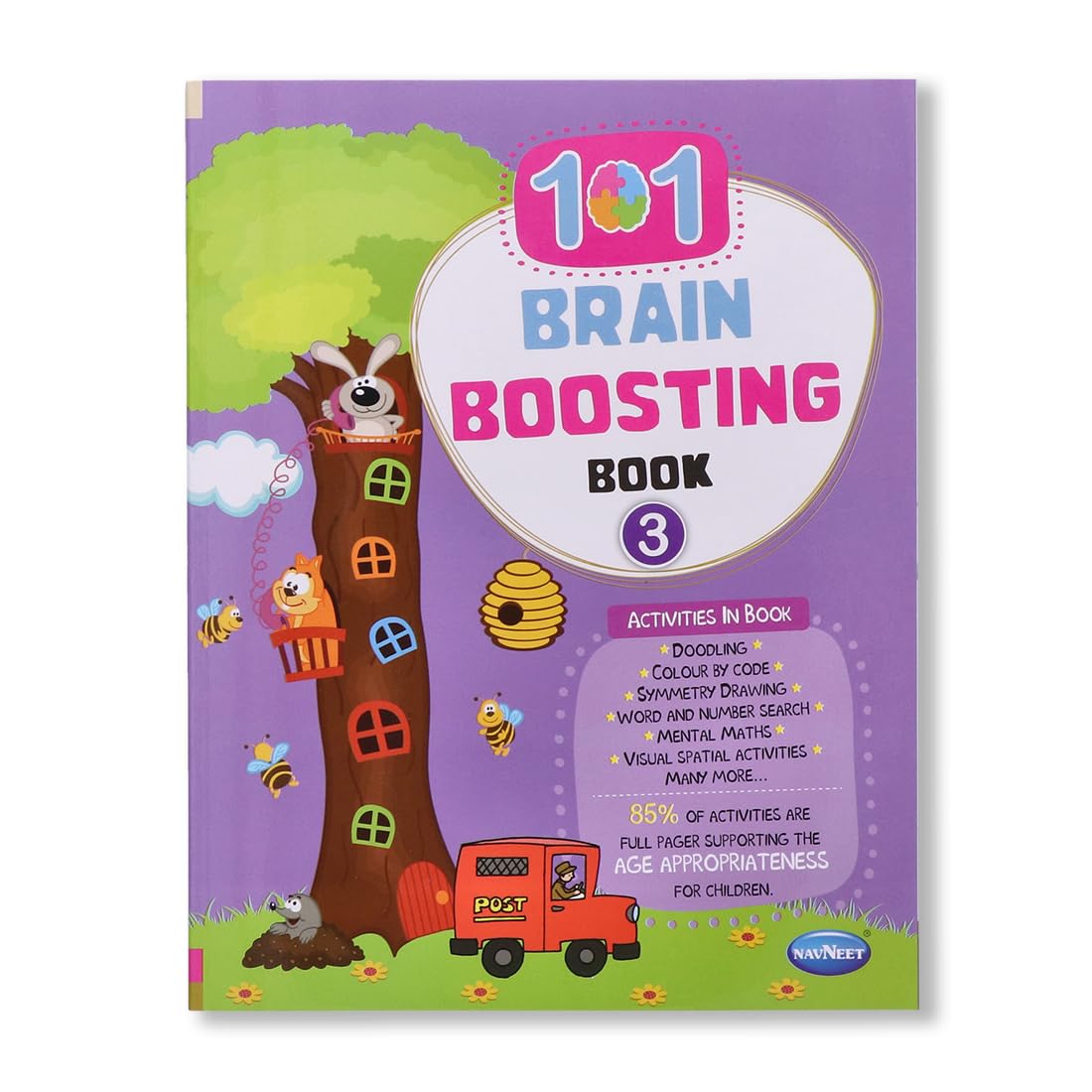 Navneet 101 Brain Boosting Activity Book - Age 5+