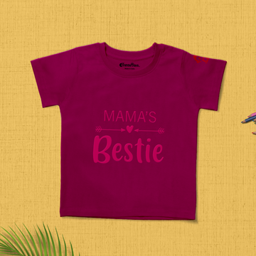 Mama's Bestie T-shirt For Girls