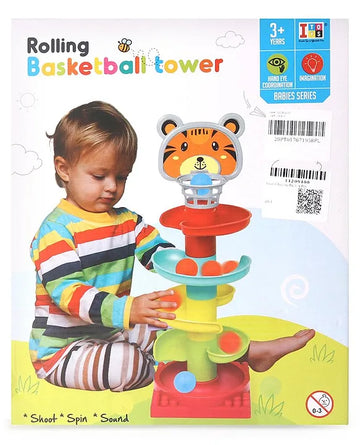 Rolling Basketball Tower