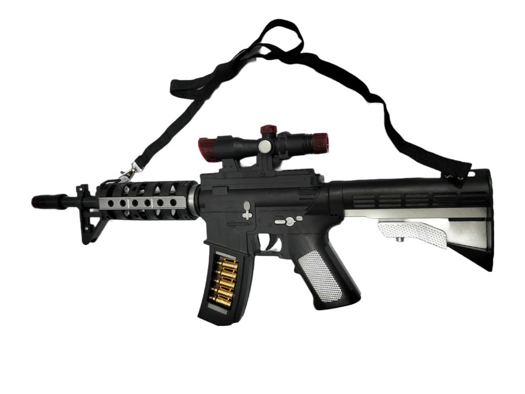 AK47 Assault Rifle Light Sound With Laser Light
