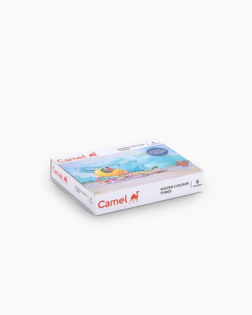 Camel  Water  Colours  Assorted  pack  of  tubes,  6  shades  in  5  ml