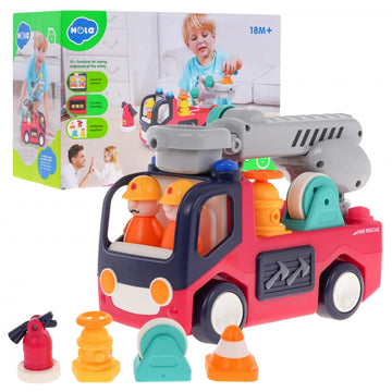 Hola Fire Rescue Vehicles for Toddlers 18+ Months & Above