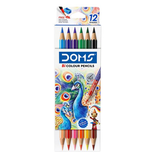 DOMS Bi Colour Pencil