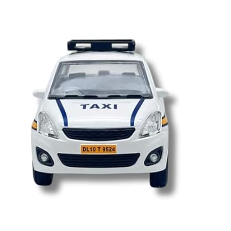 Urban Taxi Dezire Tourist Cab Toy Car