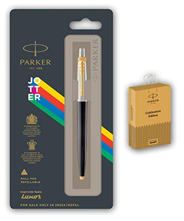 Parker-Luxar New Jotter Standard Ball Pen with Gold Trim