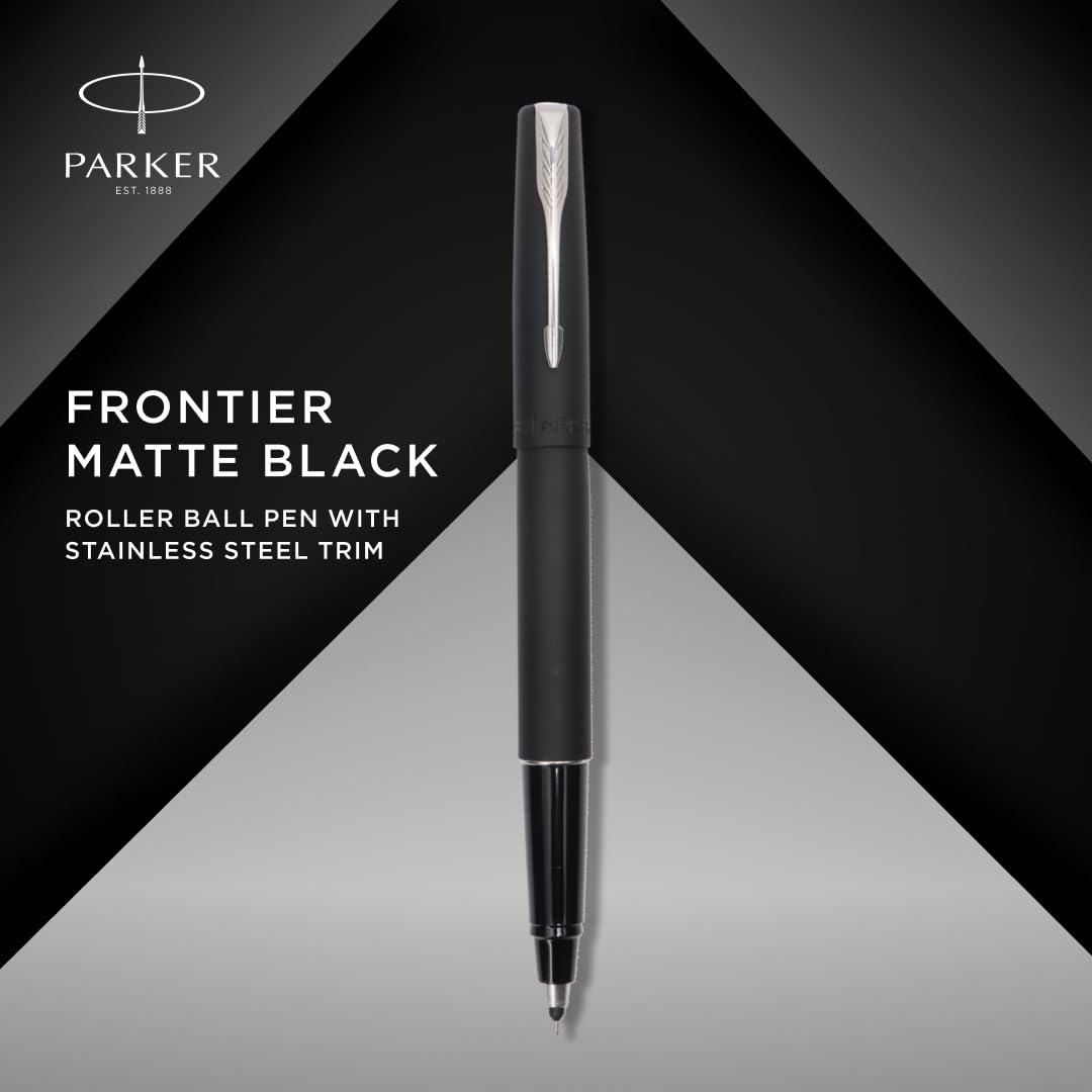 Parker Frontier Matte Black Ball Pen - Main Image