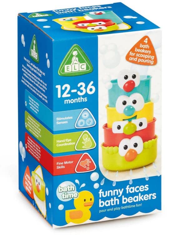 Funny Faces Bath Beakers