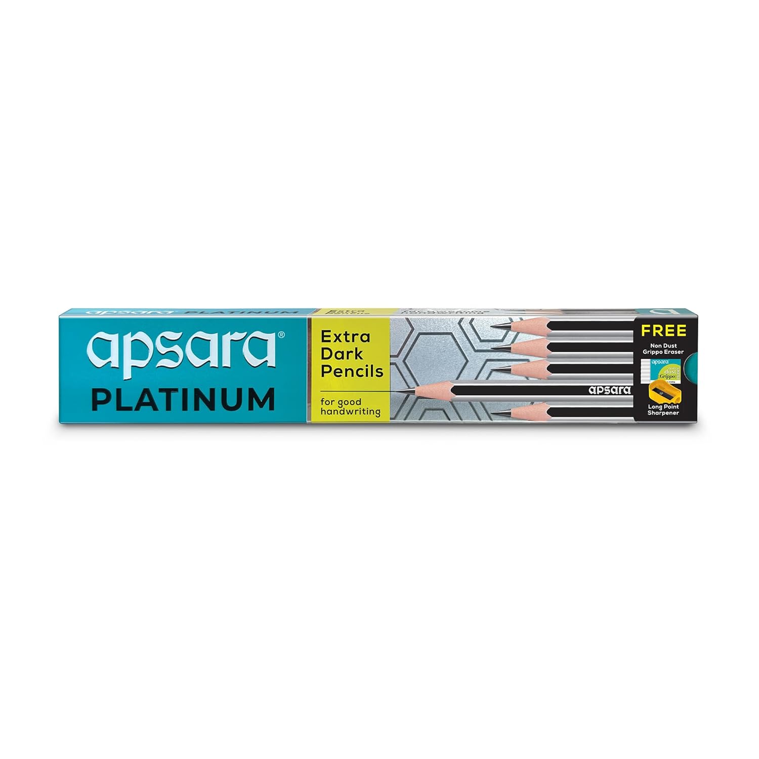 Apsara Platinum Extra Dark Pencils - (Pack of 2)