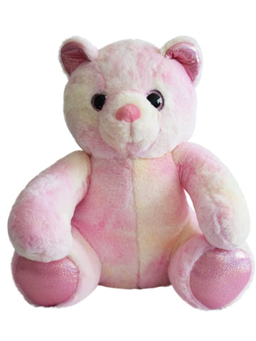 Cute Dye Pink Teddy Bear Soft Toy / 35cm