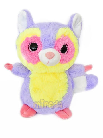 Plush Cute Purple Raccoon / 25cm