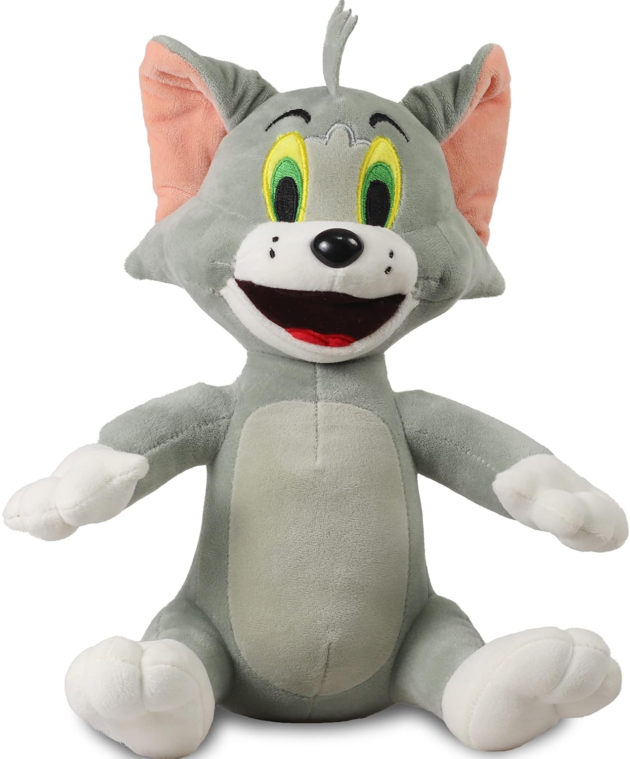 Cute Grey Sitting Tom/ 25 cm