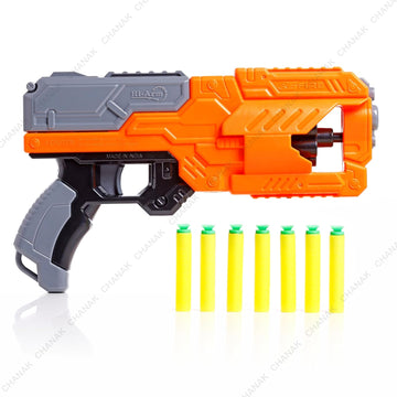 High Performance Six Fire Gun, Toy Blaster Gun with 6 Dart Rotating Drum