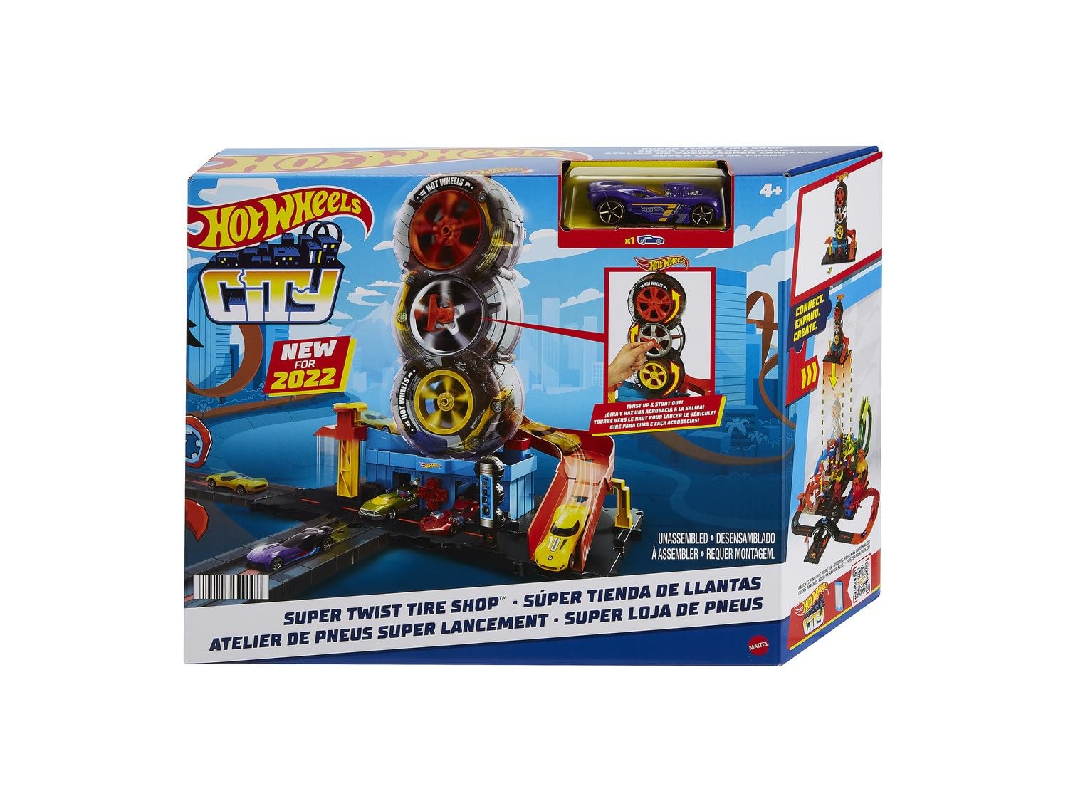 Hot Wheels City Super Twist Tire Shop