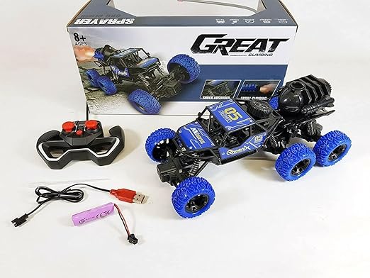 Wheel Rock Crawler Monster Truck Big Size Spray Rc Car