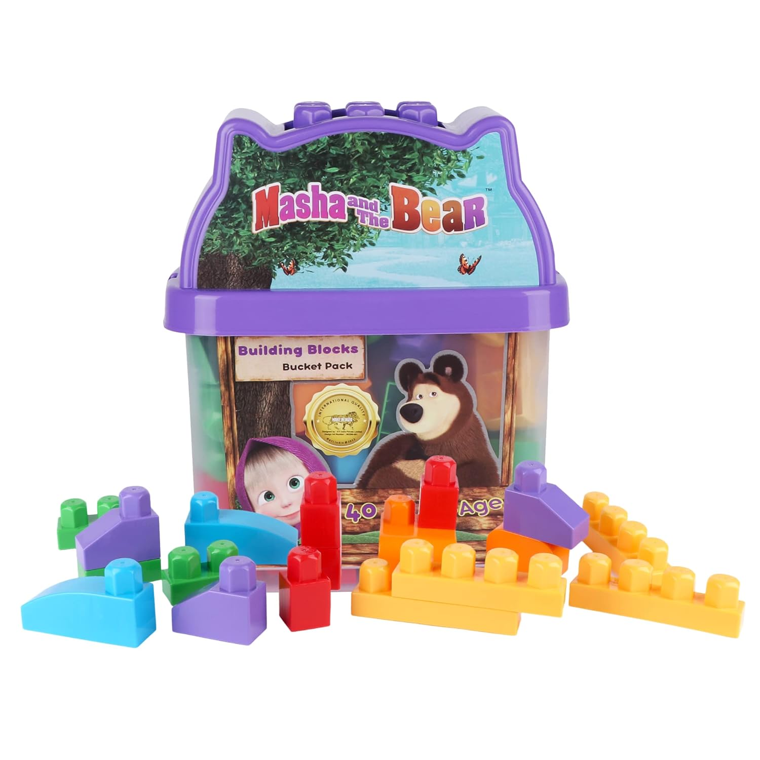 Masha & The Bear Building Blocks