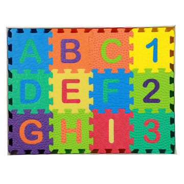 Kid's Puzzle Play Mats (Eng Alphabets A to Z& Num 1 to 10)