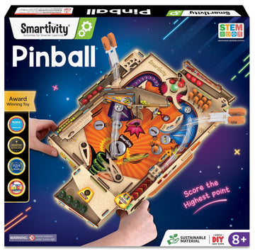Smartivity Pinball Machine STEM DIY Fun Toy, Educational & Construction based Activity Game Kit for Kids 8 to 14