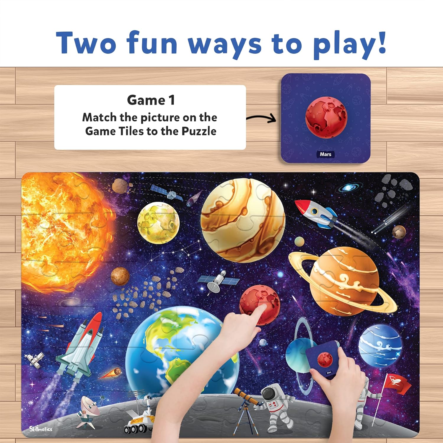 Skillmatics Floor Puzzle Game Piece Play Space