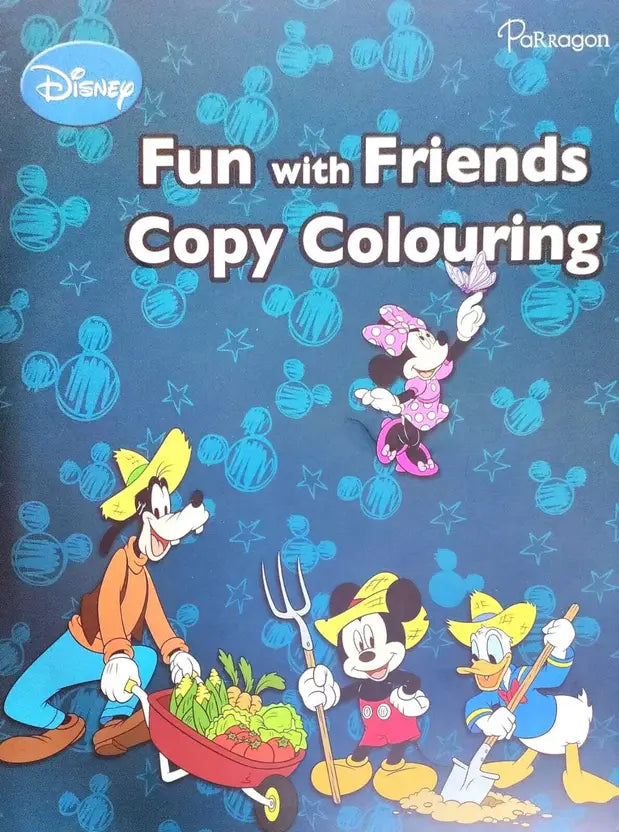 Fun with Friends Copy Colouring (disney)