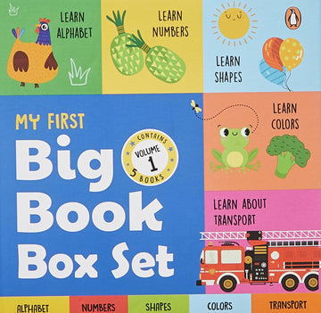 My First Big Book Box Set Volume 1 (Set of 5 Books)