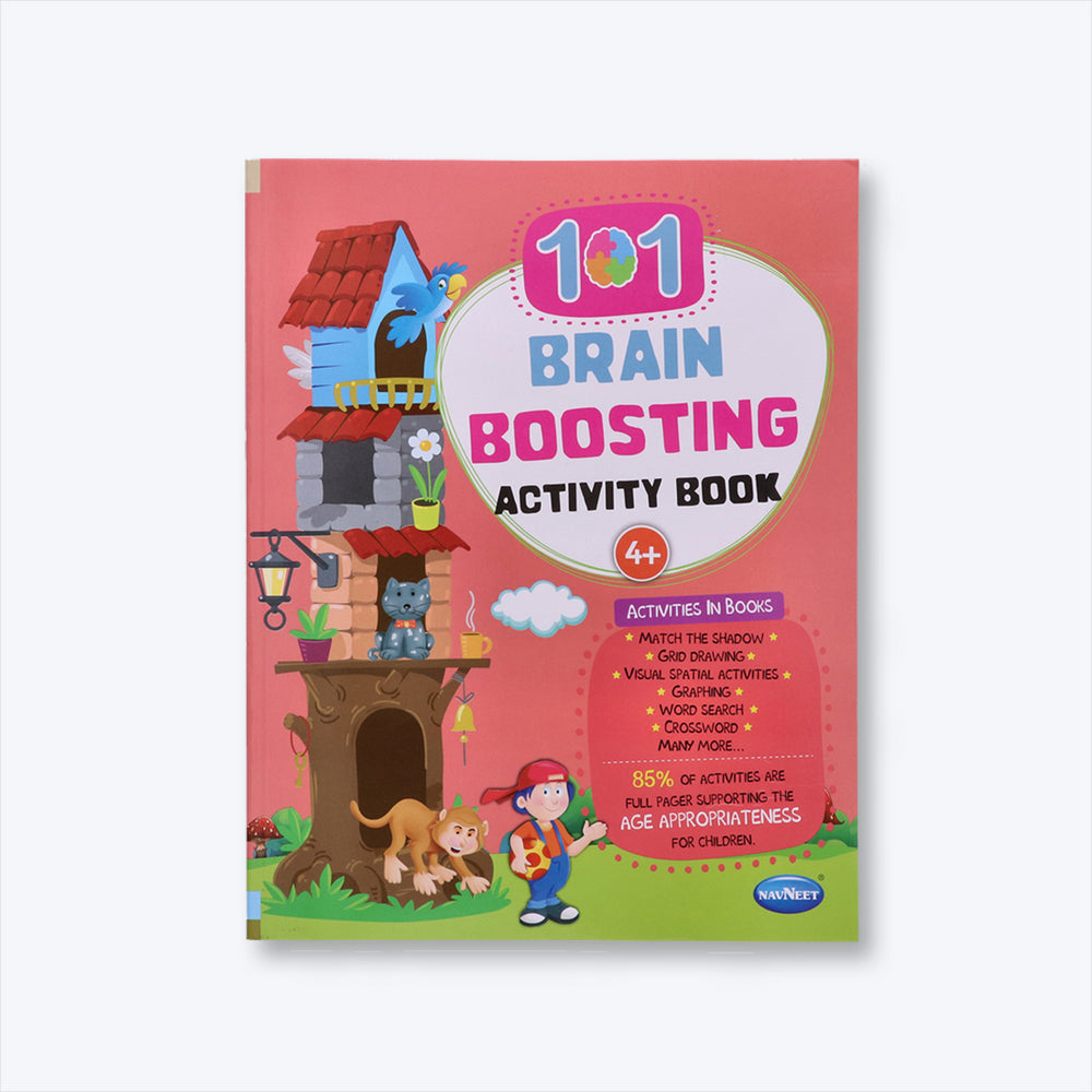 Navneet 101 Brain Boosting Activity Book – Preschool Kids (Age 4+)