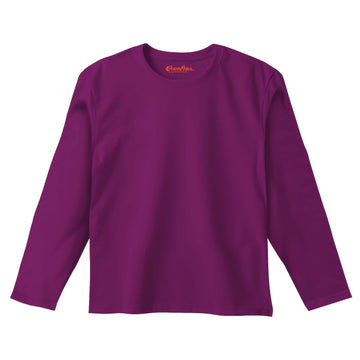 OI Purple Plain T-shirt