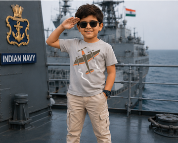 Flying Plane T-shirt For Boys