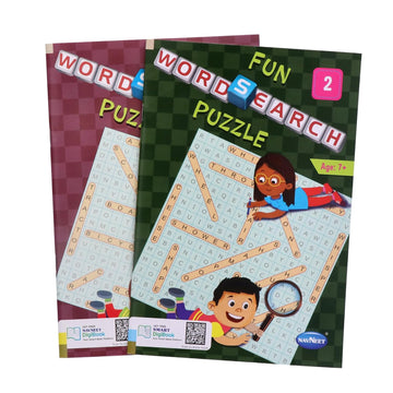 Navneet Fun Word Search PuzzleBook 1 & 2 Combo